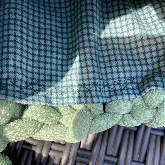 Green plush handmade crochet mini shoulder bag 💚 - Picture 6 of 6